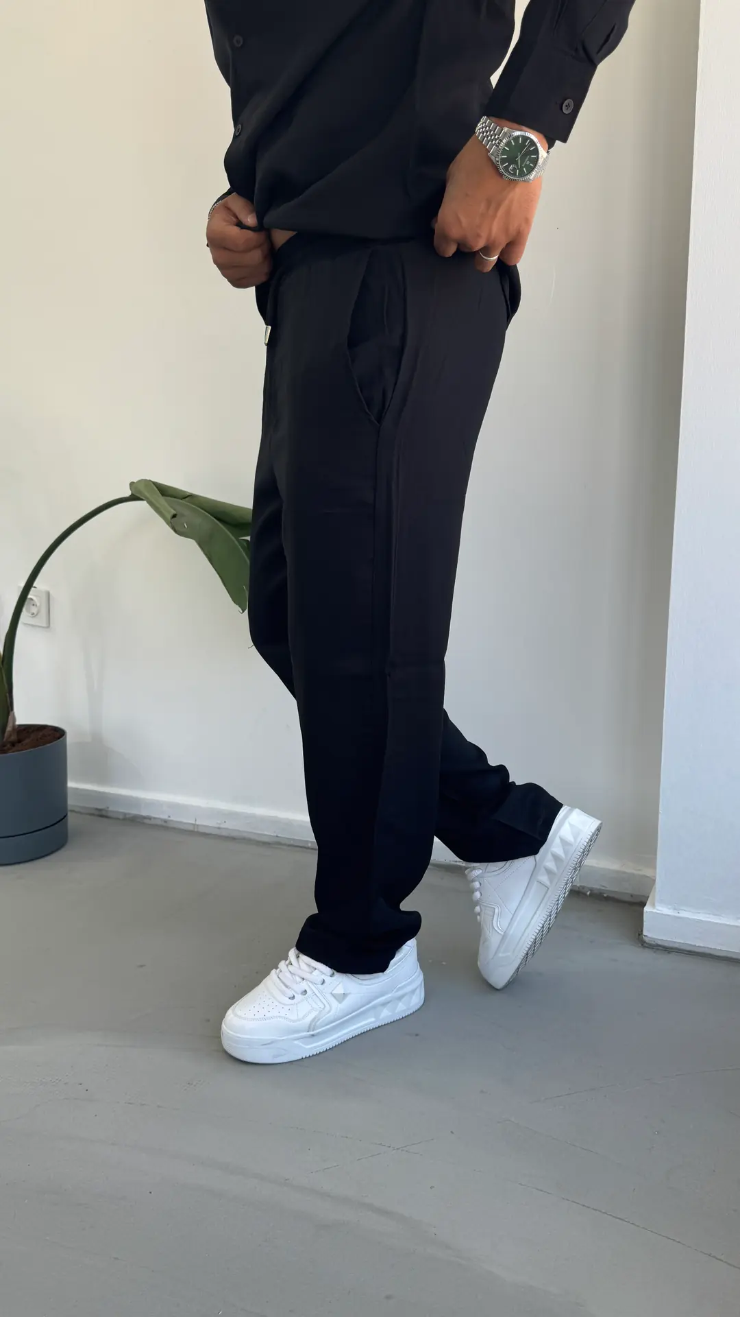 Sofia Kumaş Gömlekli Takım