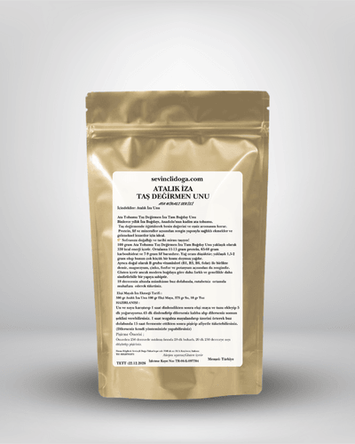 ATA TOHUMU TAŞ DEĞİRMEN İZA TAM BUĞDAY UNU (İPEK ELEK İNCE ÇEKİM) - 1 kg