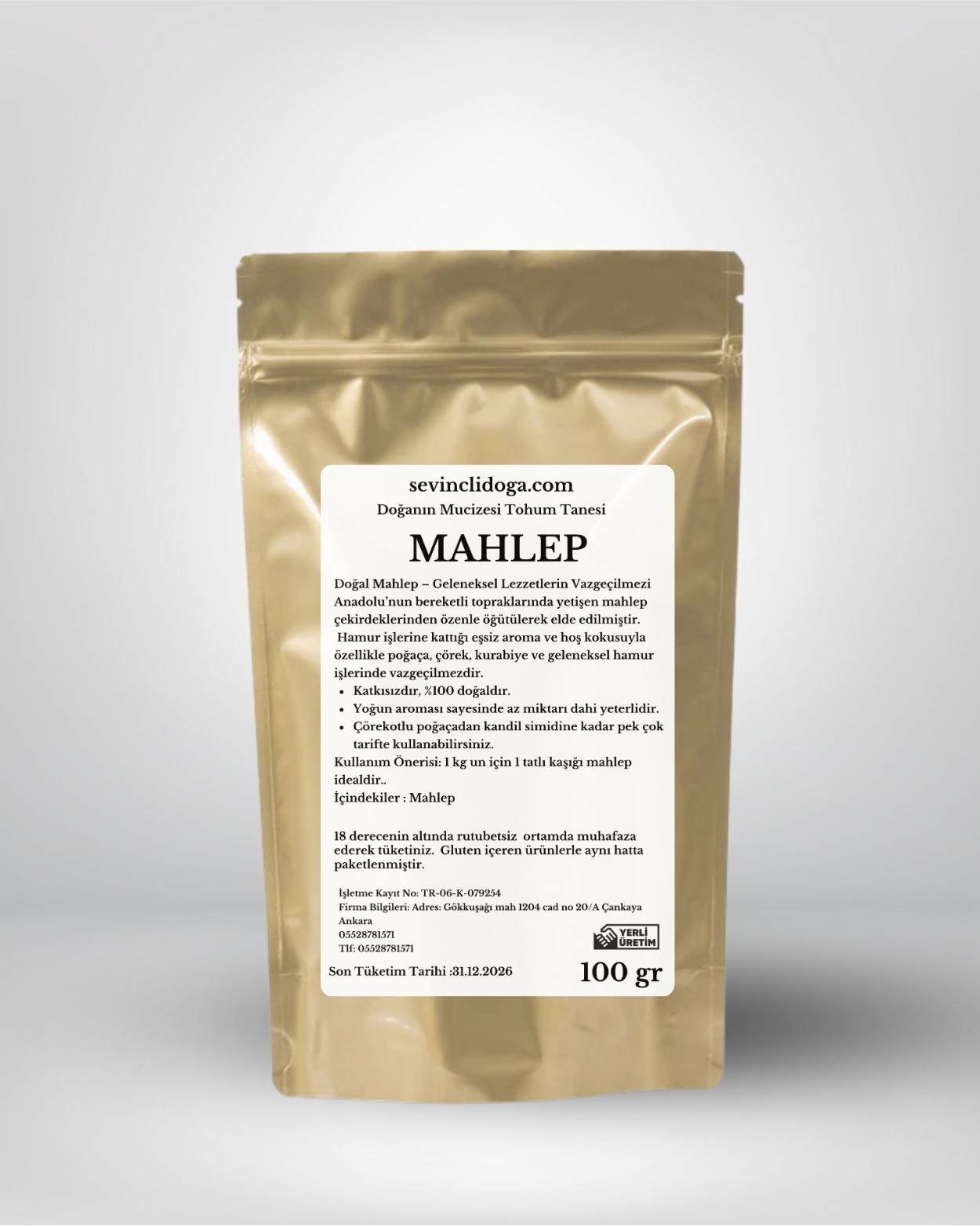 100 gr Öğütülmüş Mahlep Özü