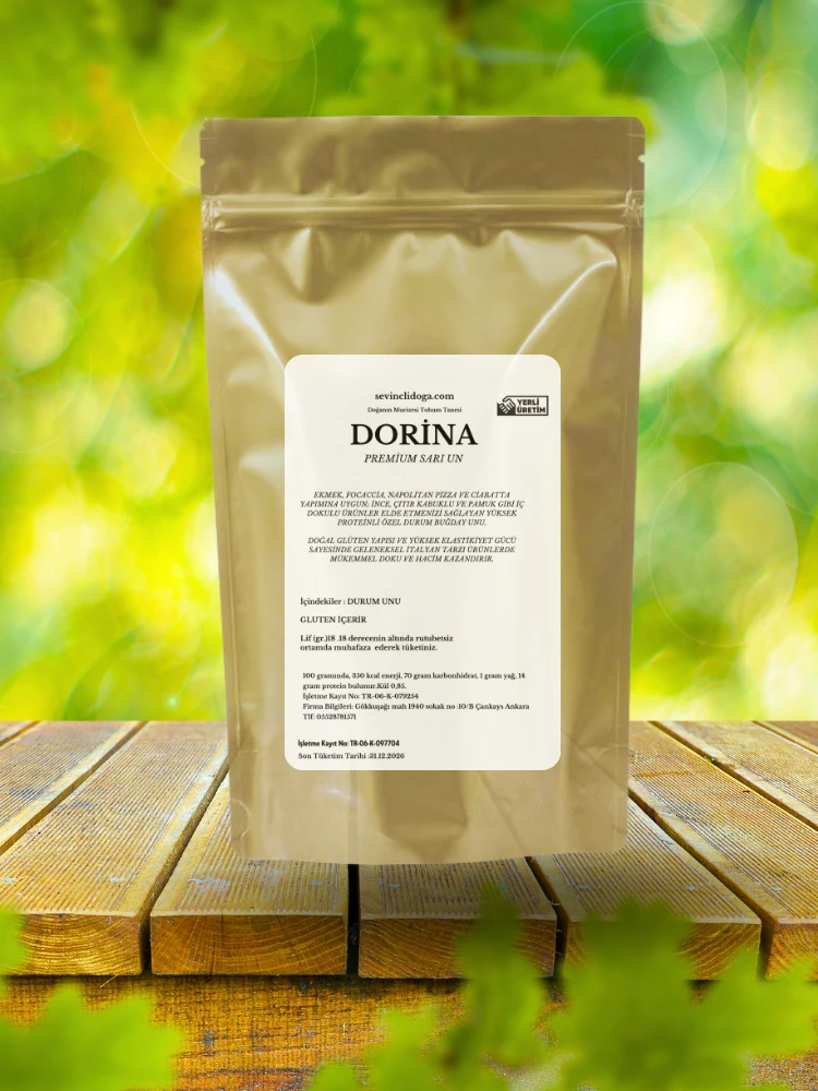 DORİNA PREMİUM SARI UN (ARTİZAN EKMEK,FOCACCİA, CİABATTA)