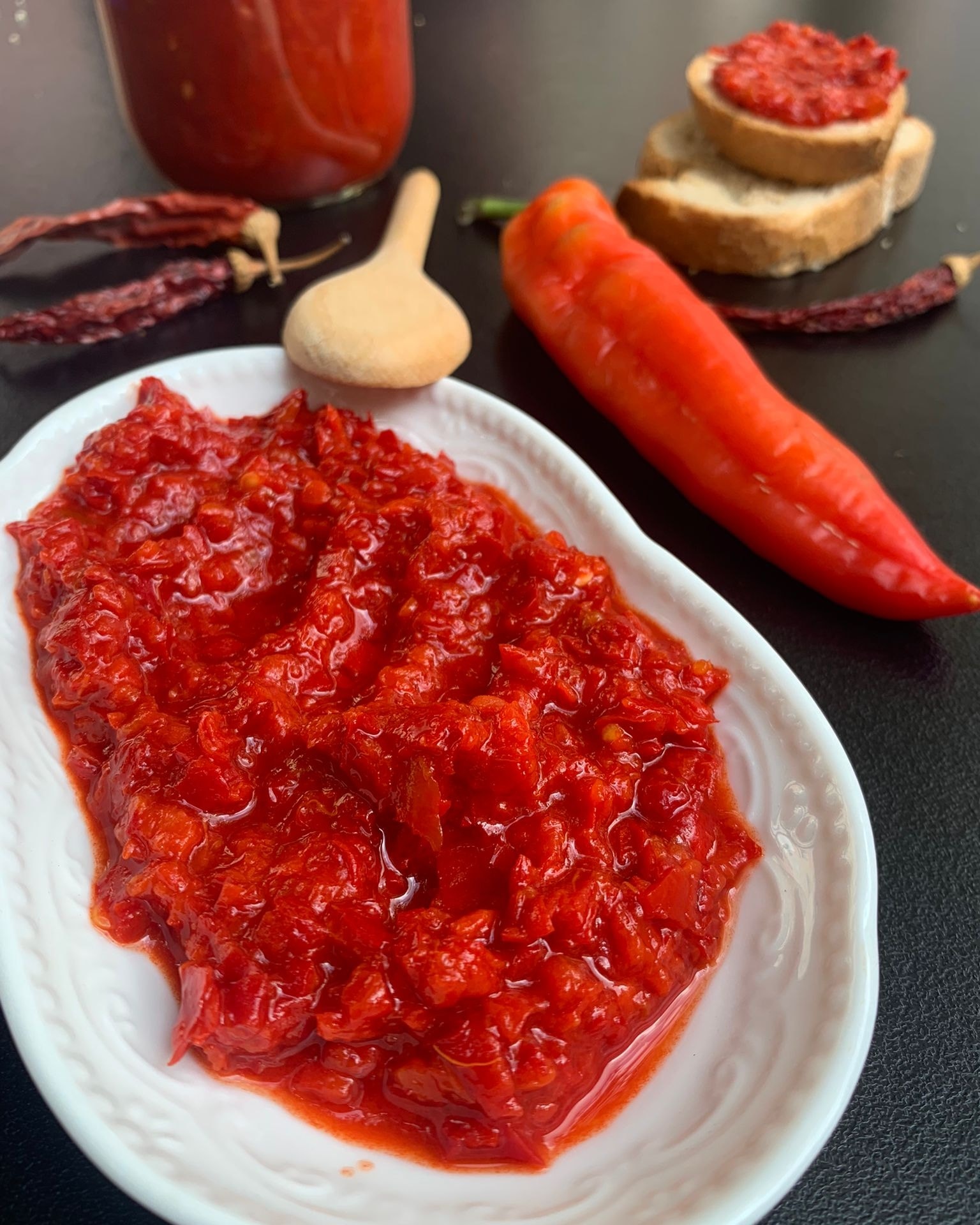 Samandağ Biberinden Antakya Deli Zıkkım Kahvaltılık Acı Biber Sosu 400g 🌶️🌶️🌶️