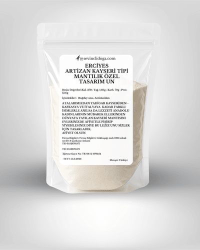 ERCİYES ARTİZAN KAYSERİ TİPİ MANTILIK ÖZEL TASARIM UN - 10 kg