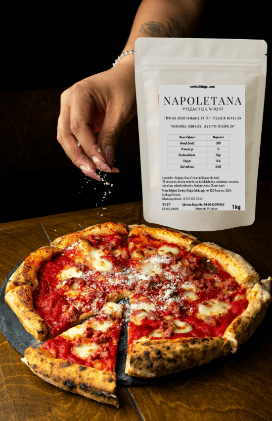 Napoletana İtalyan Tipi Pizzalık Beyaz Un ( Tipo 00 ) - 1 kg