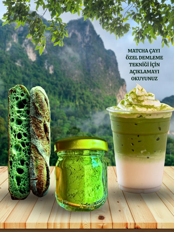 15 gr A Kalite Japon Matcha Çayı  (Seremoni Sınıfı En Saf Yeşil Çay)