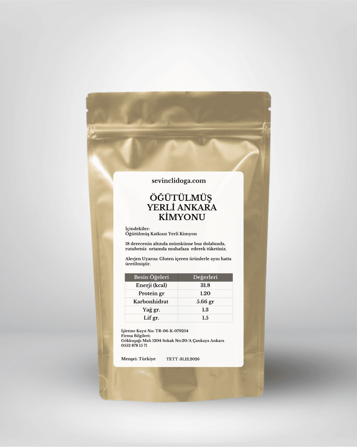 Öğütülmüş Yerli Ankara Kimyonu 200 gr (Premium koku ve lezzet) Sınırlı Üretim!!! - 200 gr