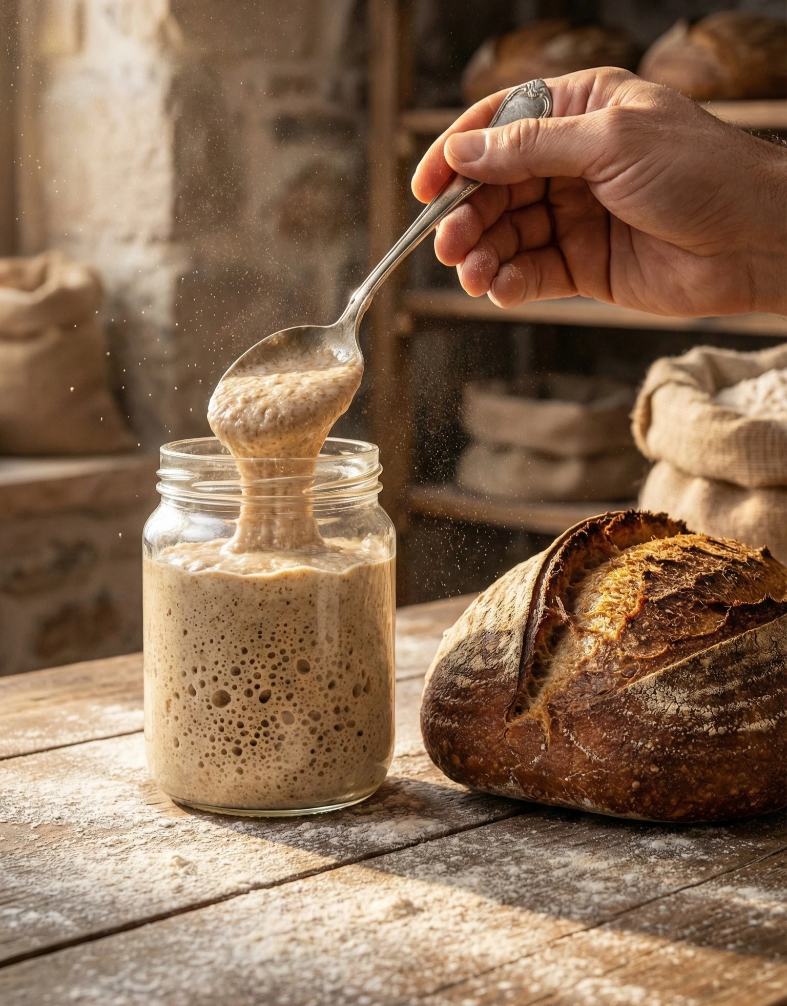 27 Yıllık Tam buğday Ekşi Mayası