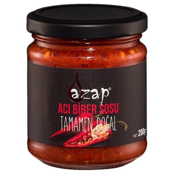 İzmir'den Azap Deli Acı Biber Sosu 200g 🌶️🌶️🌶️