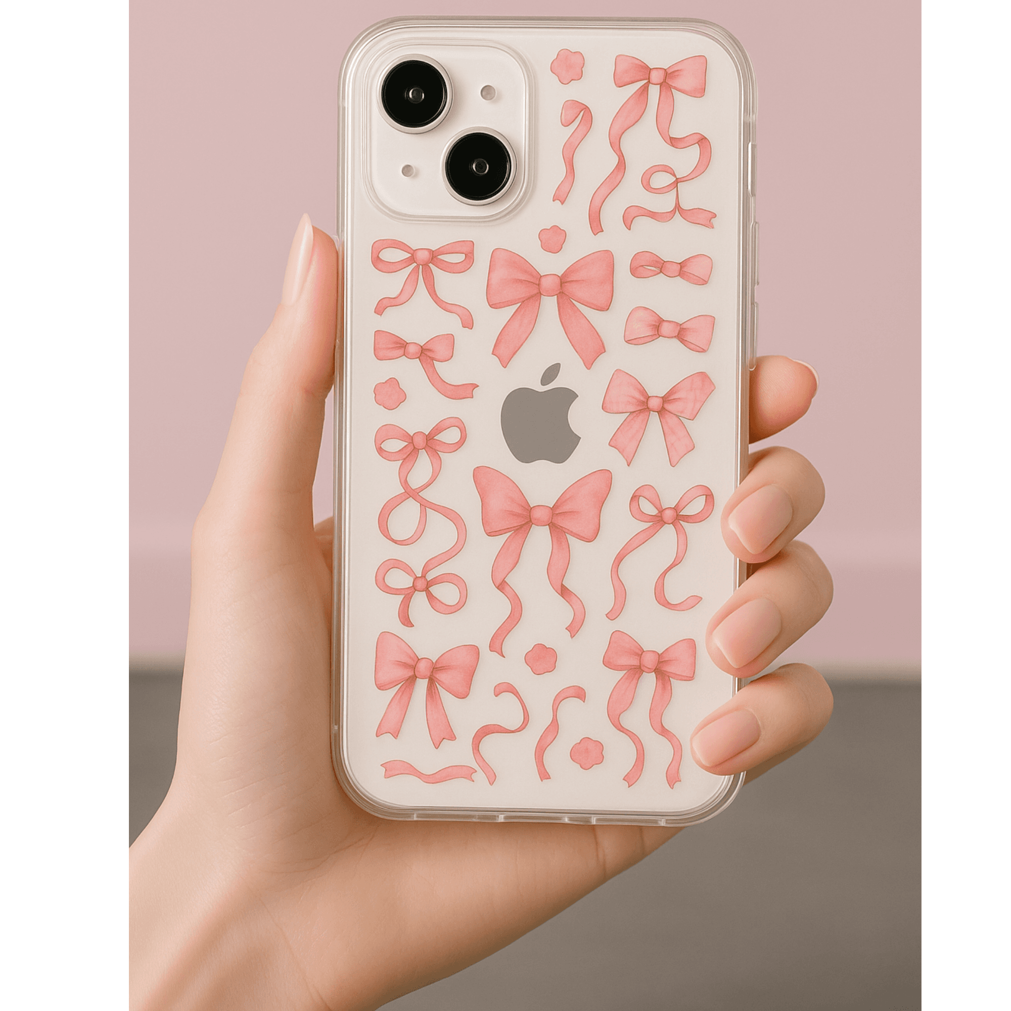 ✨ Pembe Kurdeleler: Tatlı Bir Telefon Kılıfı ✨
