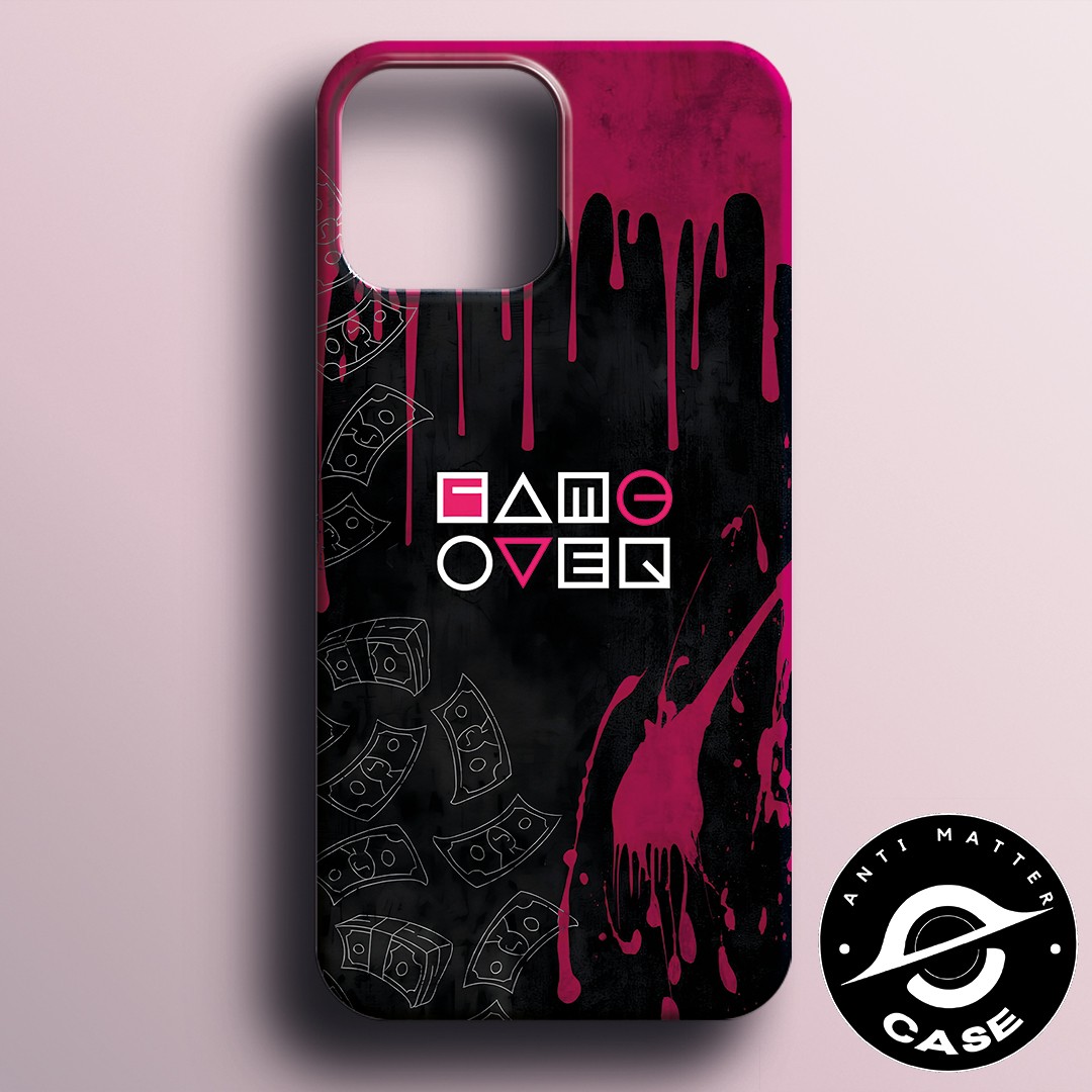 🔺🔹 "Squid Game - Game Over !" 🔻💰 Telefon Kılıfı