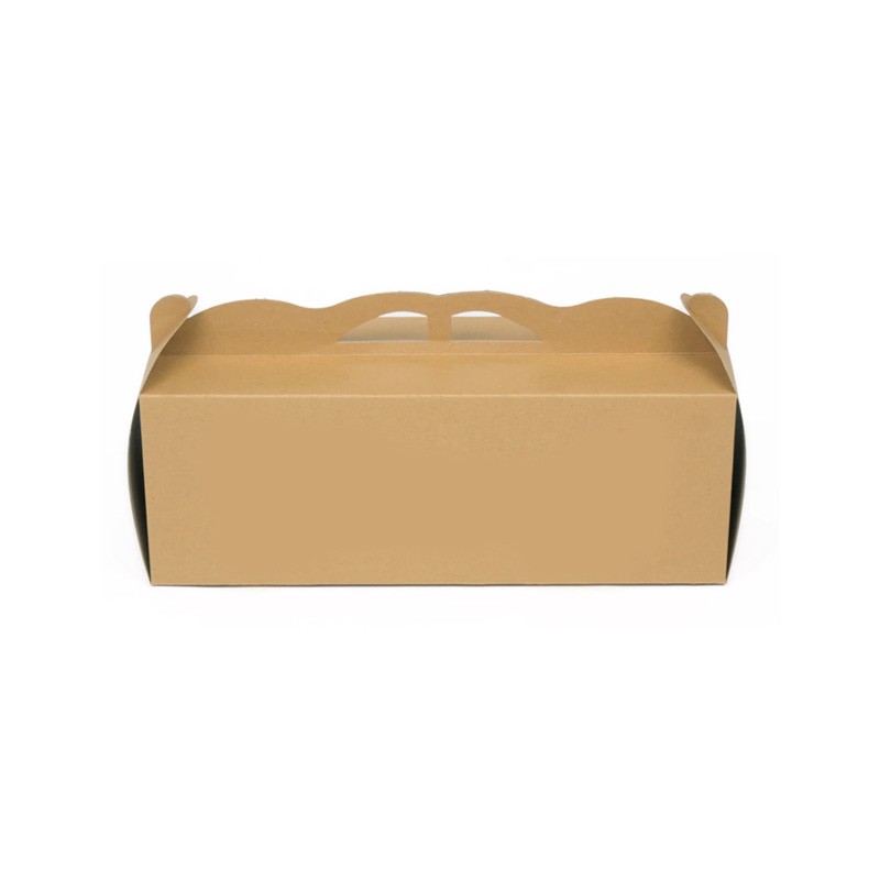 Kraft Saplı Baton Turta Kutusu 10x34x10 cm