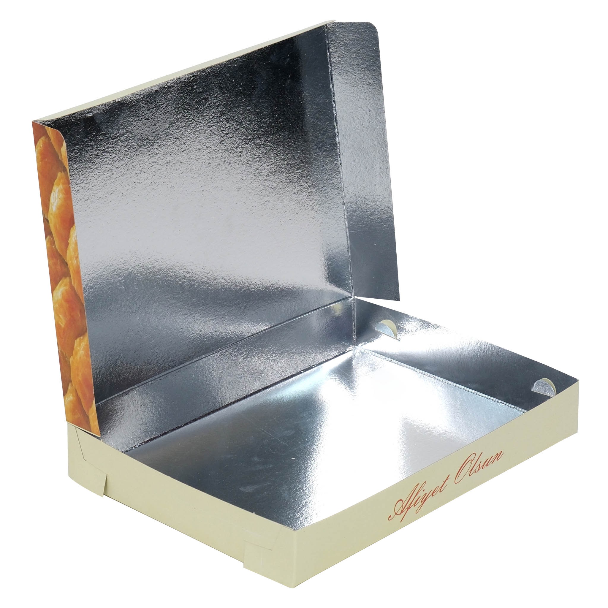 Metalize Baklava Kutusu 1.000 Gram