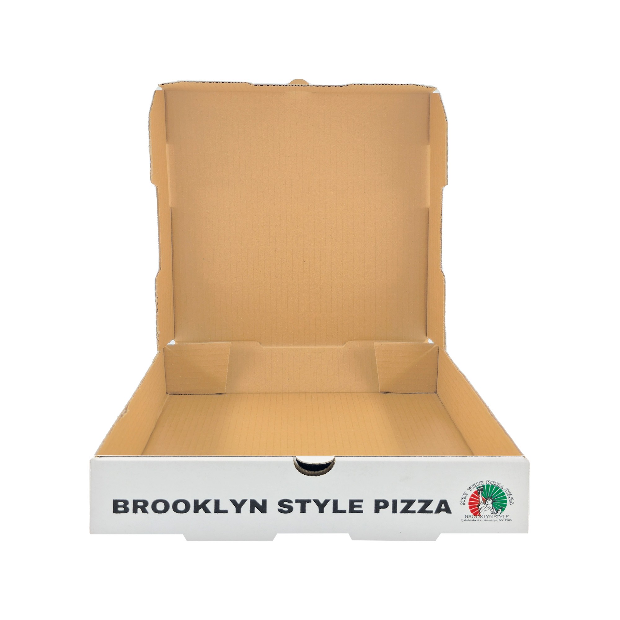 New York B Dalga 25.5x25.5x5 cm Pizza Kutusu