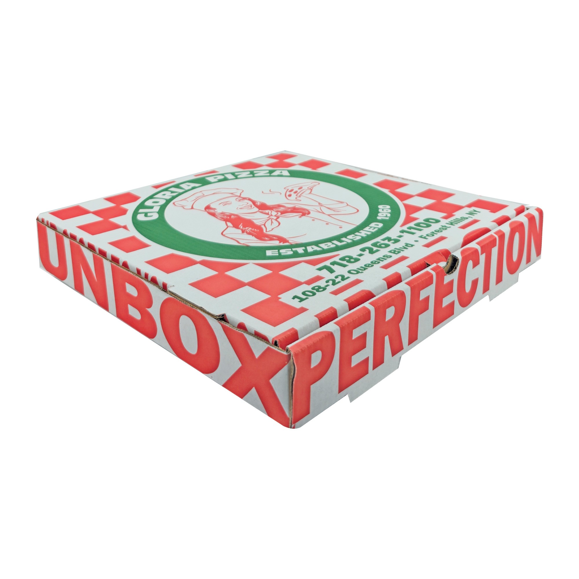 Gloria Pizza B Dalga 36x36x5.5 cm Pizza Kutusu