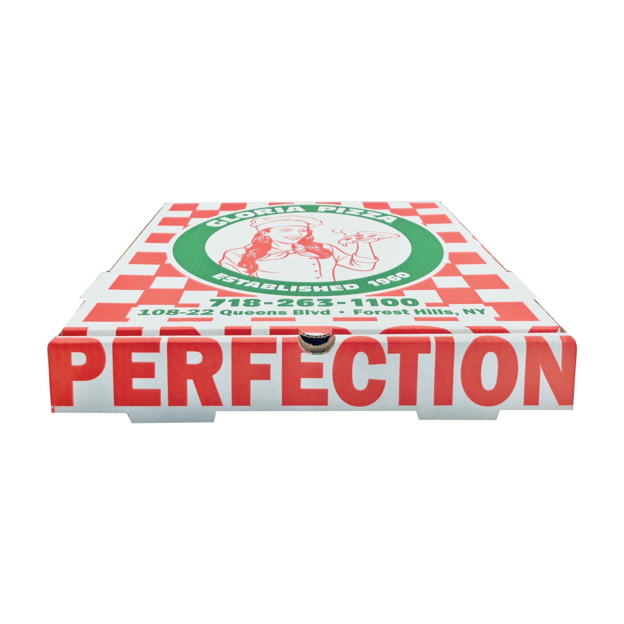 Gloria Pizza B Dalga 36x36x5.5 cm Pizza Kutusu