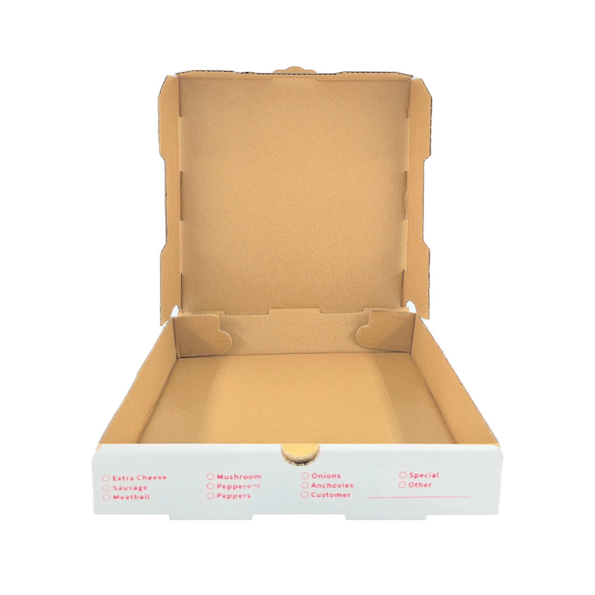 Fresh Pizza  B Dalga 26x26x.5 cm Pizza Kutusu