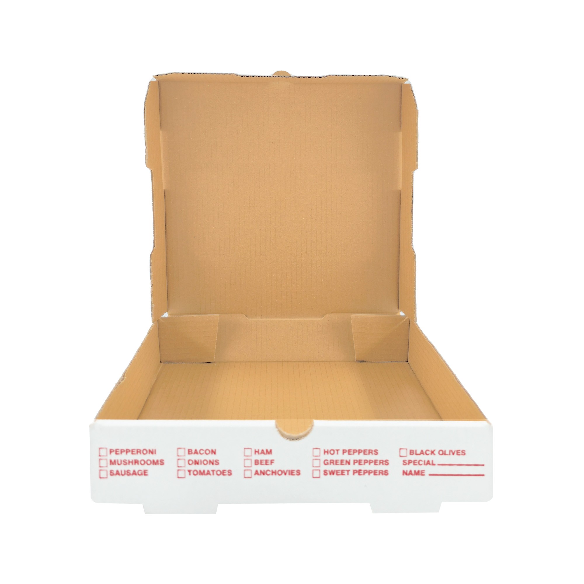 Delicious Pizza B Dalga  25.5x25.5x5 cm Pizza Kutusu