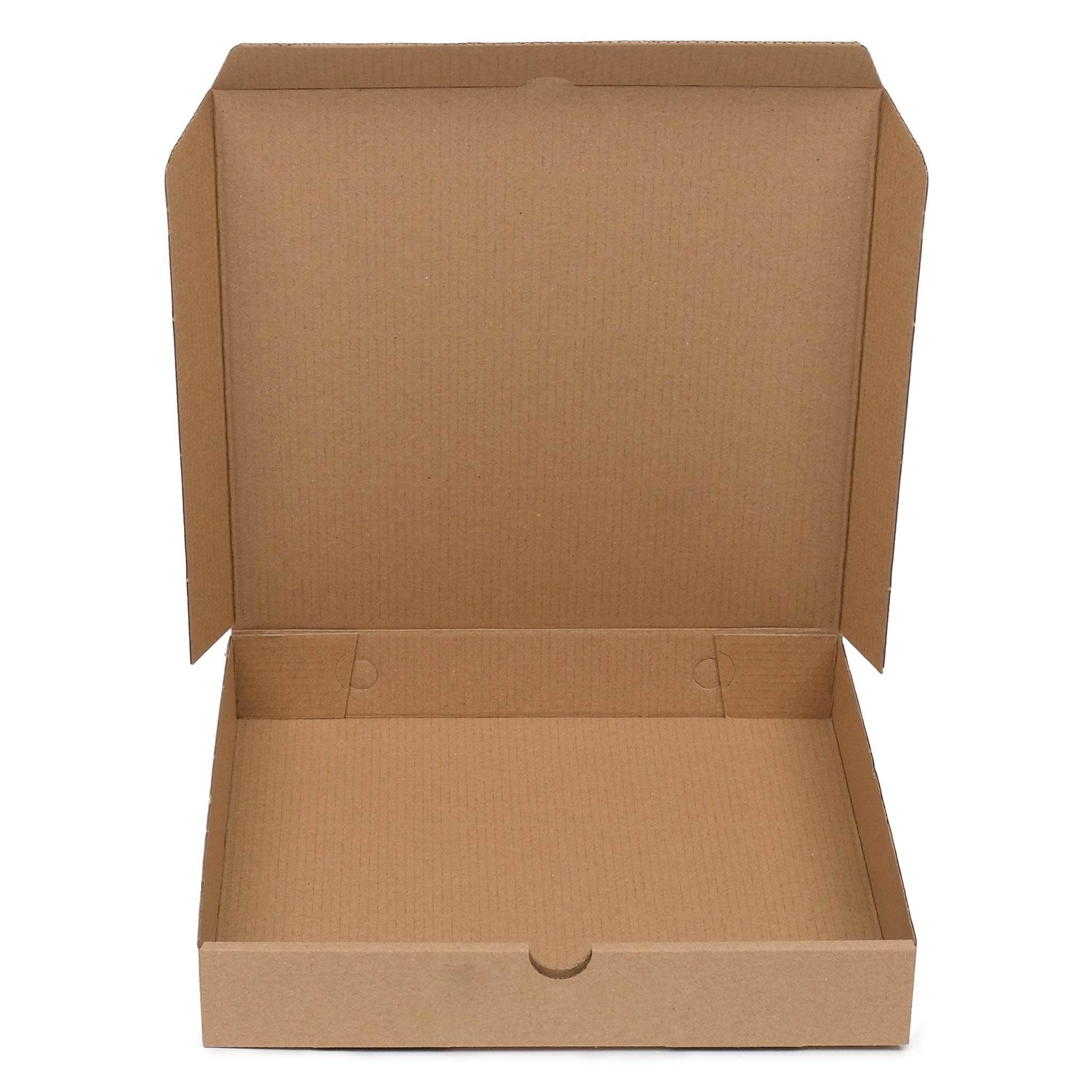 Baskılı Esmer Pizza Kutusu 34x34x4 cm