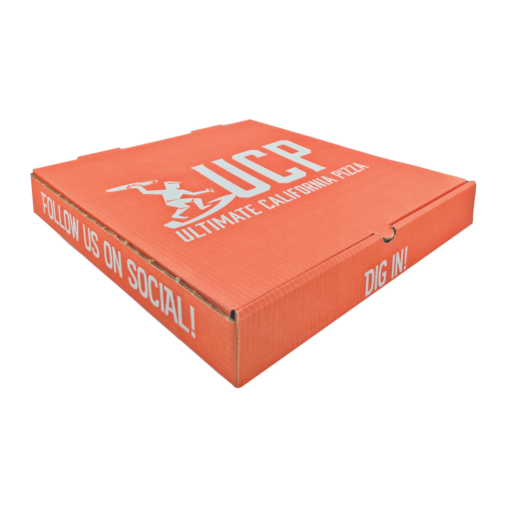 Ucp Pizza  B Dalga 38.5x38.5x 5.5cm Pizza Kutusu