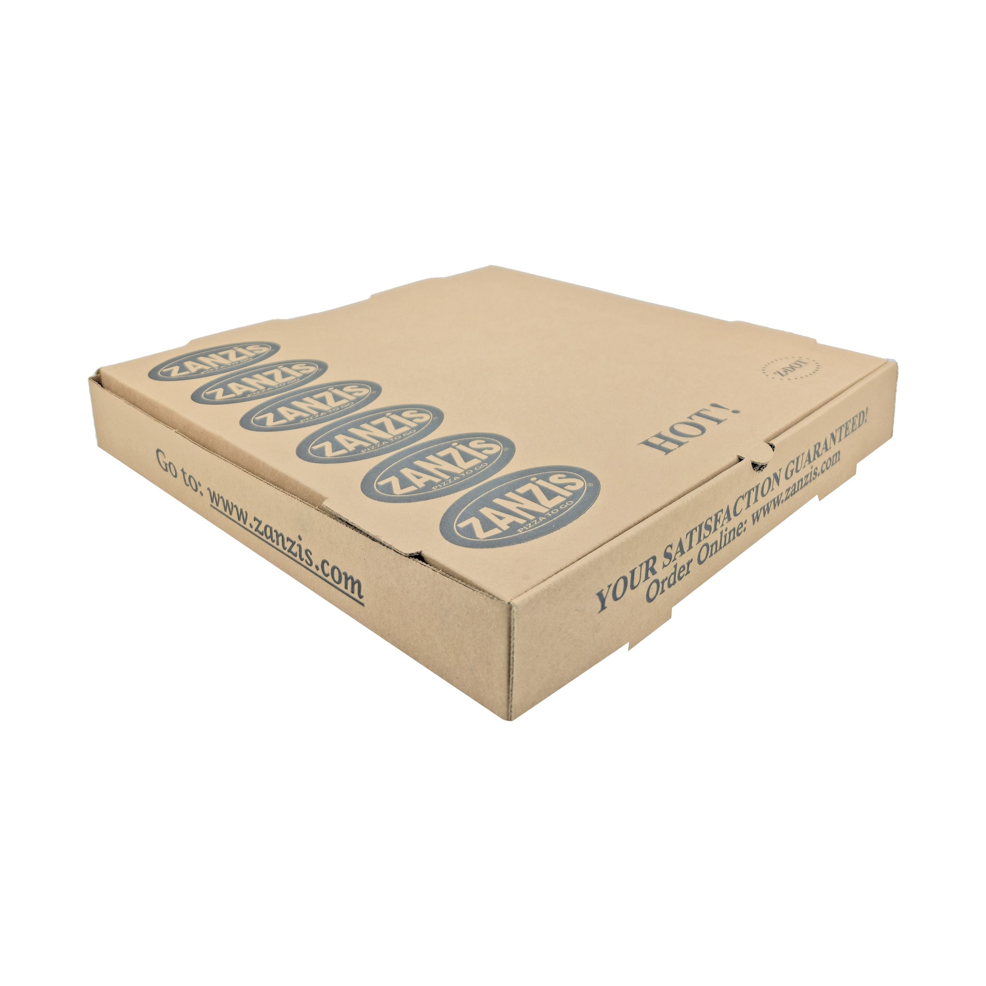 Zansiz B Dalga 36x36x5.2 cm Pizza Kutusu