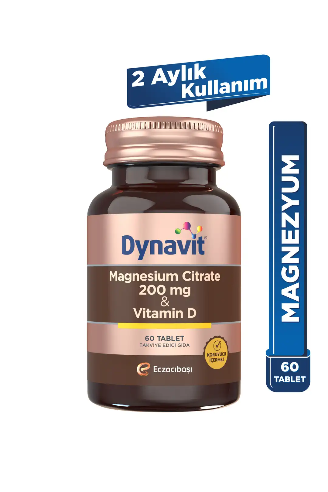 Dynavit® Magnesium Citrate 200 mg Vitamin D