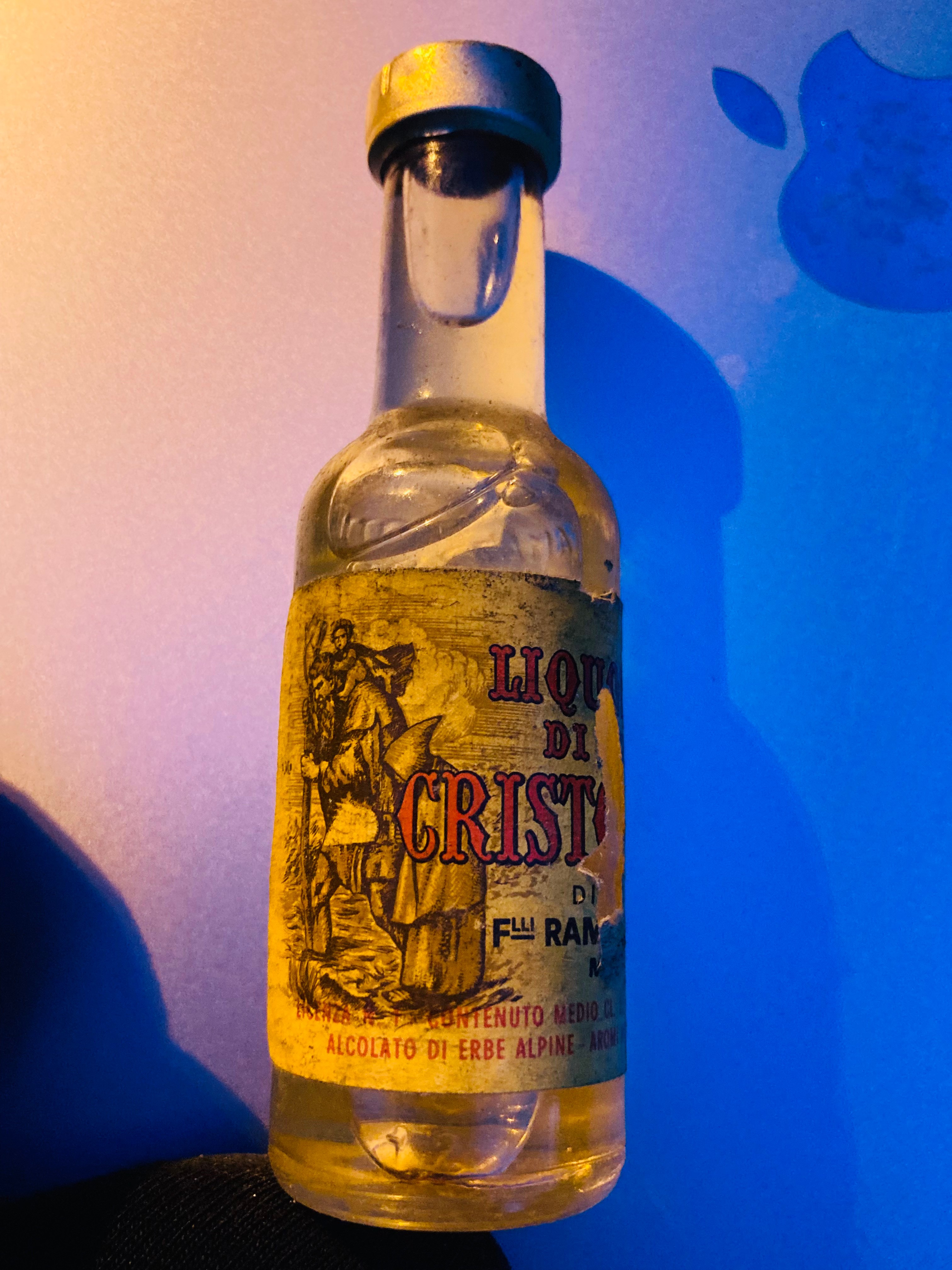 Liquore di Cristoforo Hiç Açılmamış İtalyan Likörü(1980'lerden)