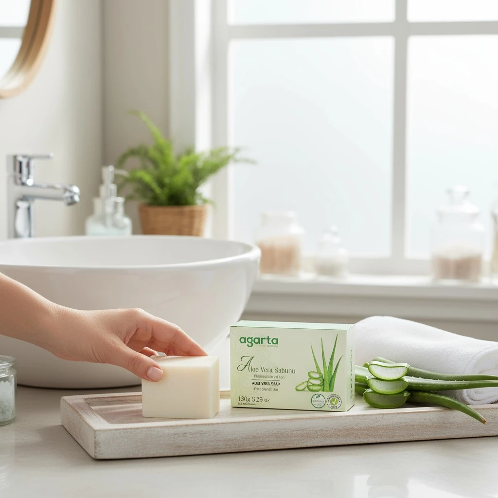 Agarta Doğal El Yapımı Aloe Vera Sabunu 150 gr