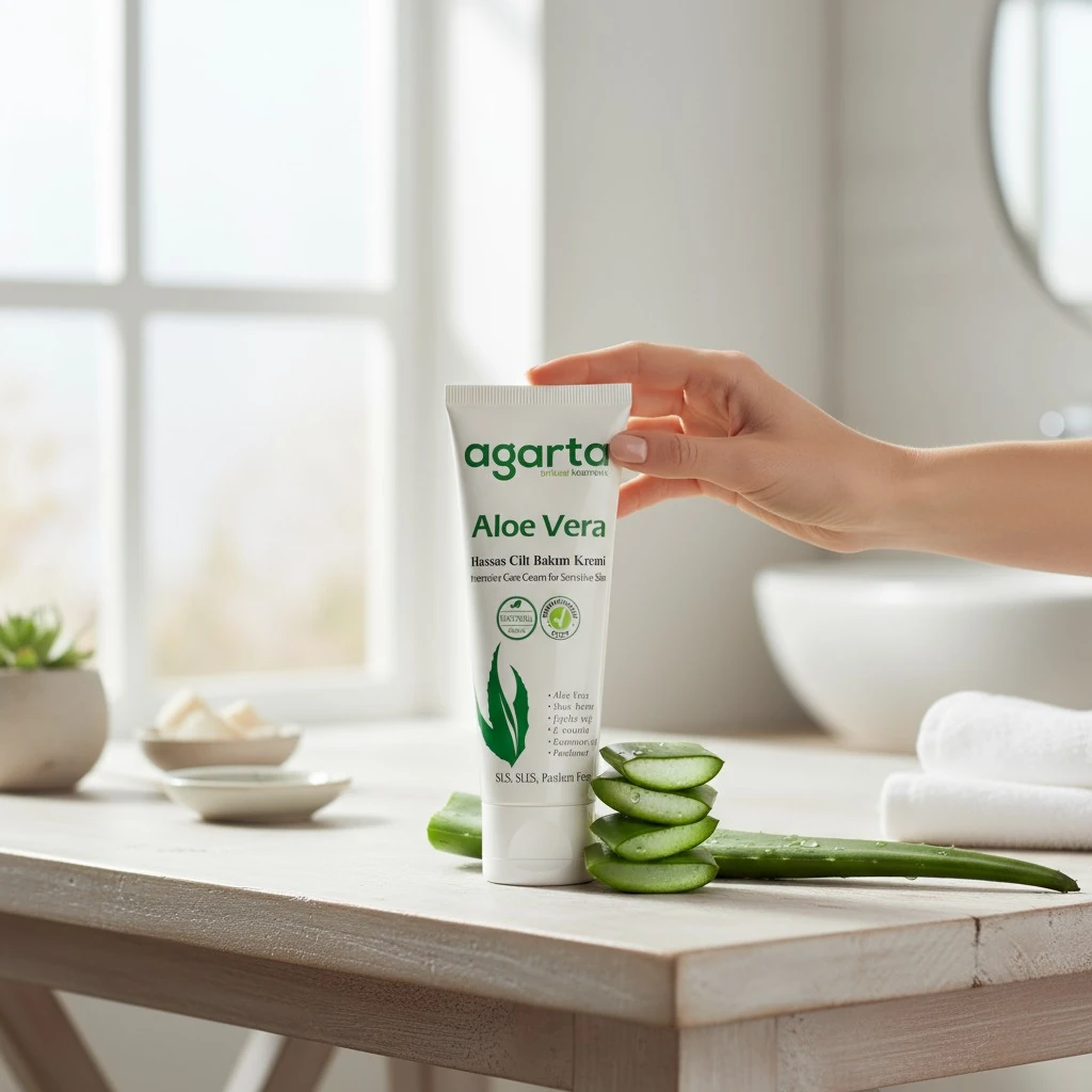 Agarta Doğal Aloe Vera Nemlendirici Cilt Kremi 75 ml