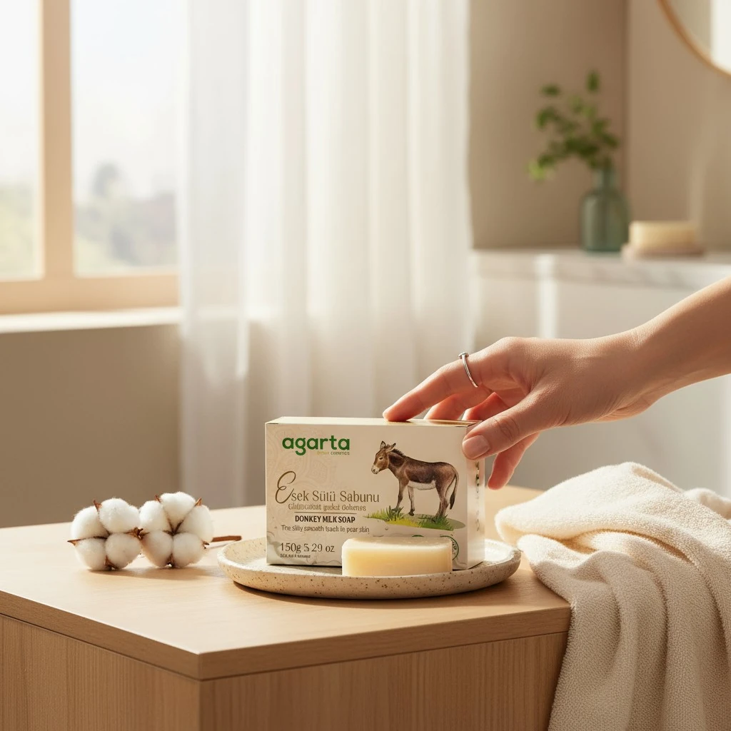 Agarta Doğal El Yapımı Eşek Sütü Sabunu 150 gr