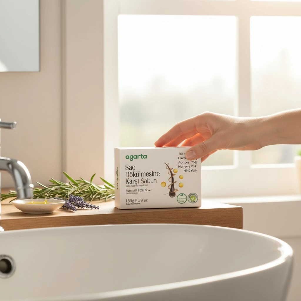 Agarta Doğal Bakım Saç Dökülmesine Karşı Sabun 150 gr