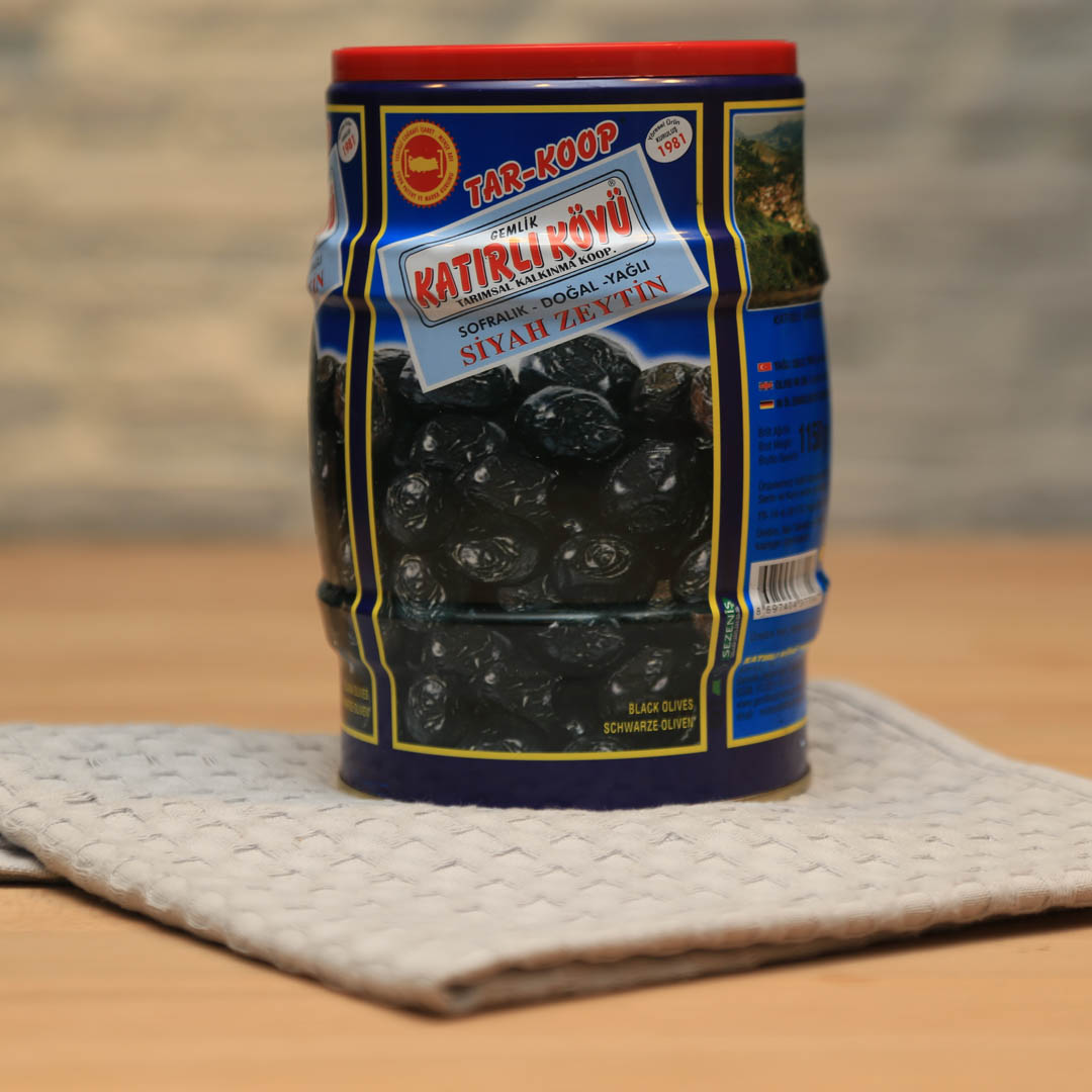 Katırlı Köyü Kooperatifi Siyah Zeytin 1000G