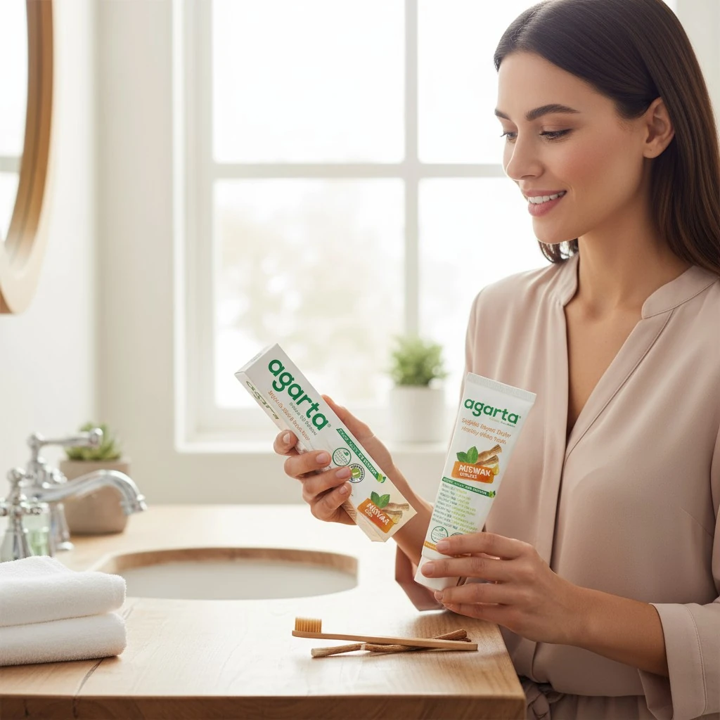 Agarta Doğal Misvak Özlü Diş Macunu 100 ml 