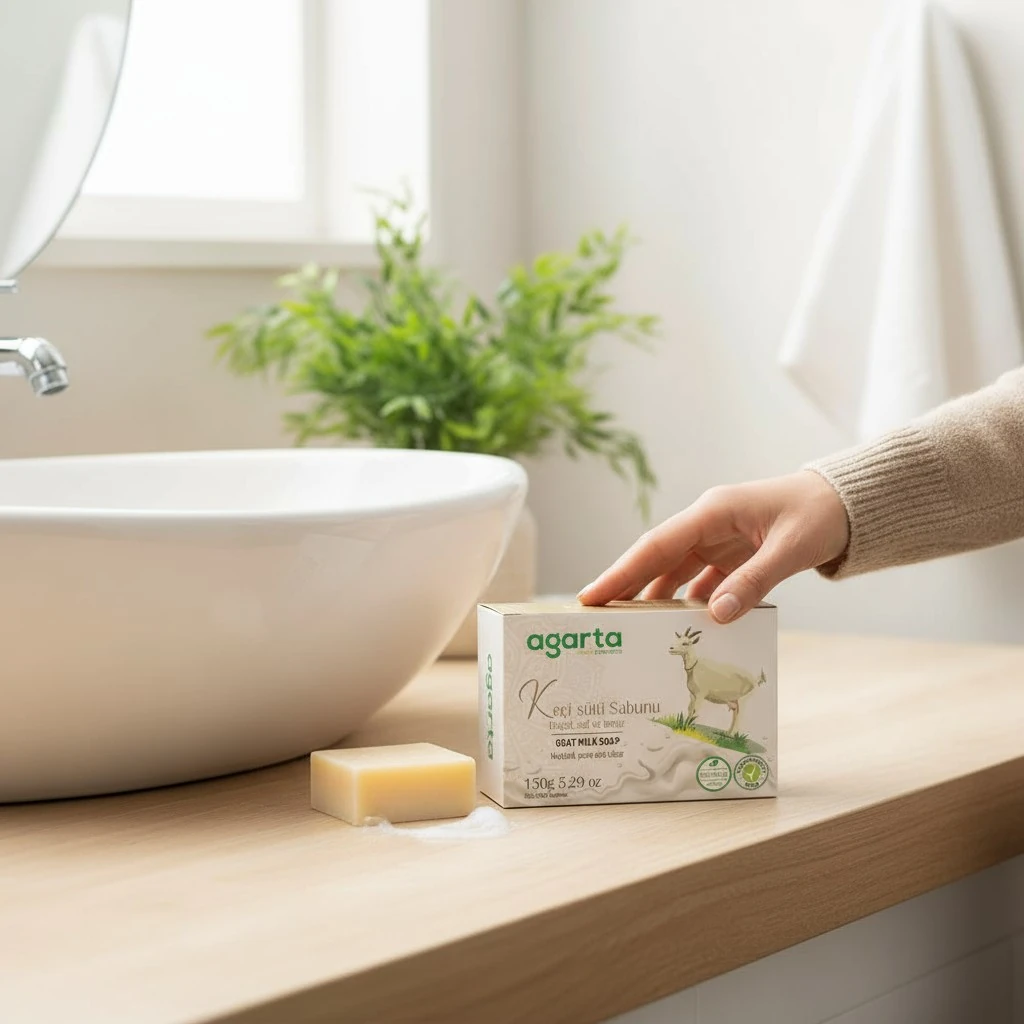 Agarta Doğal Keçi Sütü Sabunu 150 gr