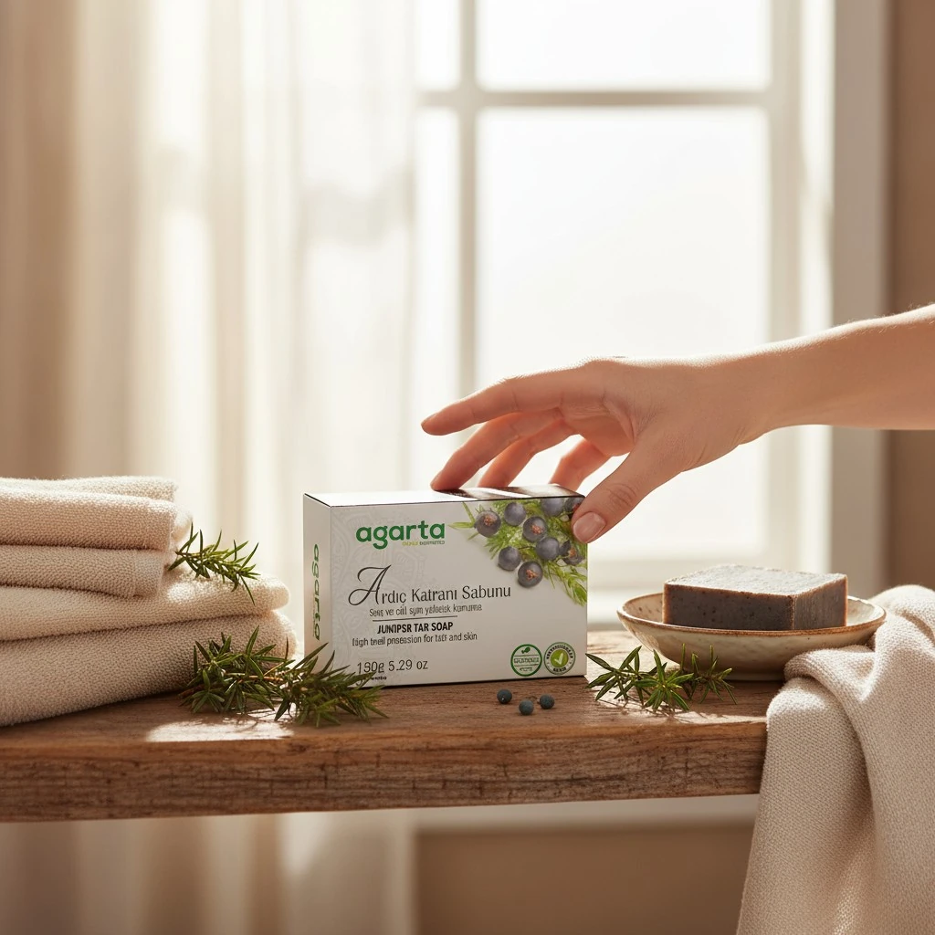 Agarta Agarta Doğal El Yapımı Ardıç Katranı Sabunu 150 gr