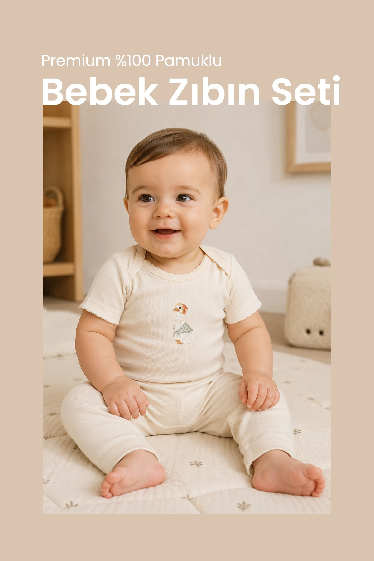 Bebek Zıbın Seti | İlays Mabel | Bebek Zıbın Seti Fiyatları