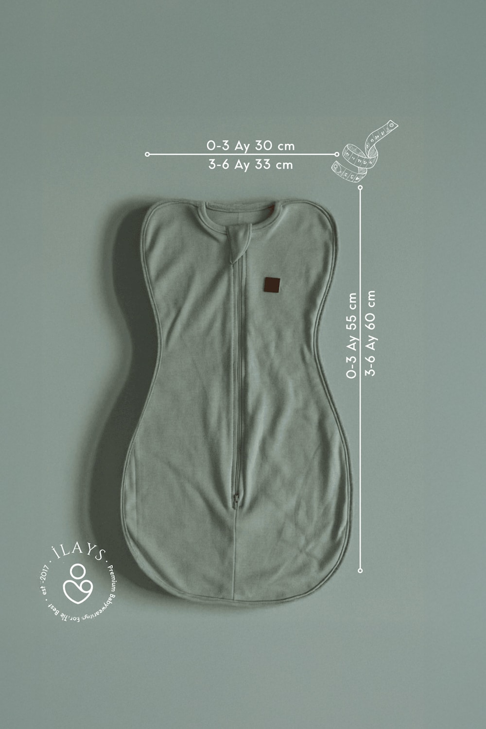 2'li Yenidoğan Kelebek Kundak - Mint