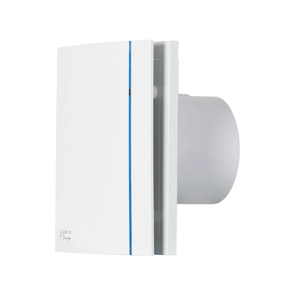 S&P Silent 100 CZ Design 100mm Sessiz Dekoratif Banyo Fanı – Modern Tasarım