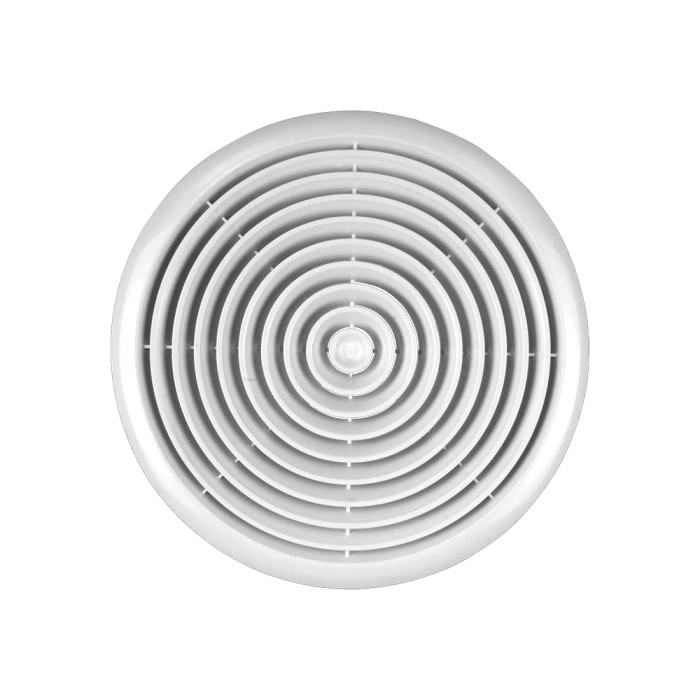 Raksan KOD032 Ø125 mm Sinek Telli Yuvarlak Plastik Anemostad - Verimli Hava Akışı