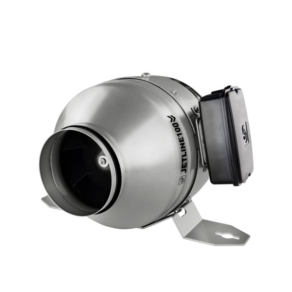 S&P JETLINE-125 Yuvarlak Kanal Tipi Fan (125 mm, Sessiz ve Kompakt)