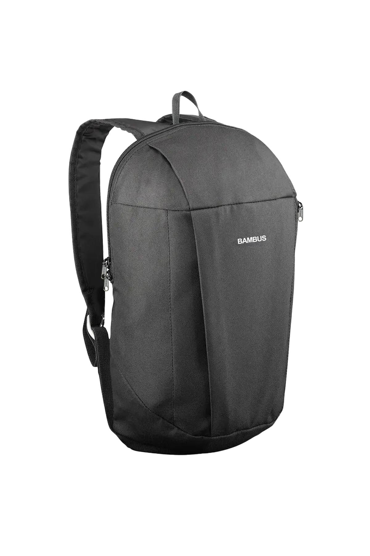 Outdoor Sırt Çantası Spor Antreman Yürüyüş Çantası - Siyah