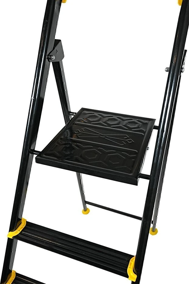 Zigana Hardy Özel Tasarım Hafif Merdiven (Kaymaz Papuçlu) Paslanmaz Katlanır