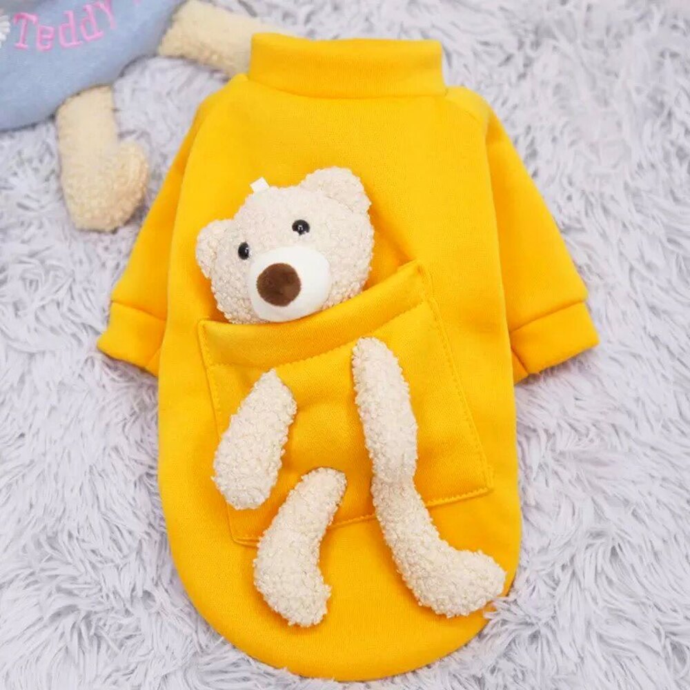 Sarı Oyuncaklı Sweatshirt