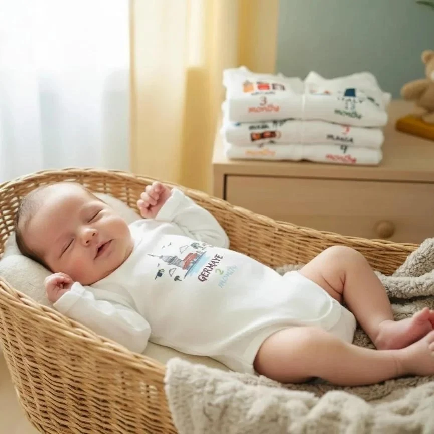 12'li Aylık Body Set | Yenidoğan & Bebek Giyim