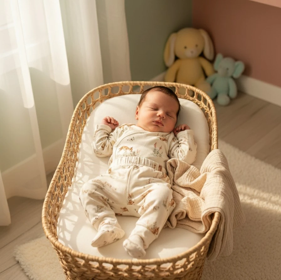 Ceylan Desenli 3'lü Hastane Çıkış Seti | Yenidoğan & Bebek Giyim