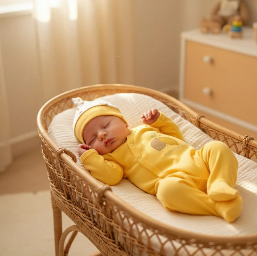 Limon Desenli 2'li Tulum Set | Kız Bebek Tulum | Yenidoğan & Bebek Giyim