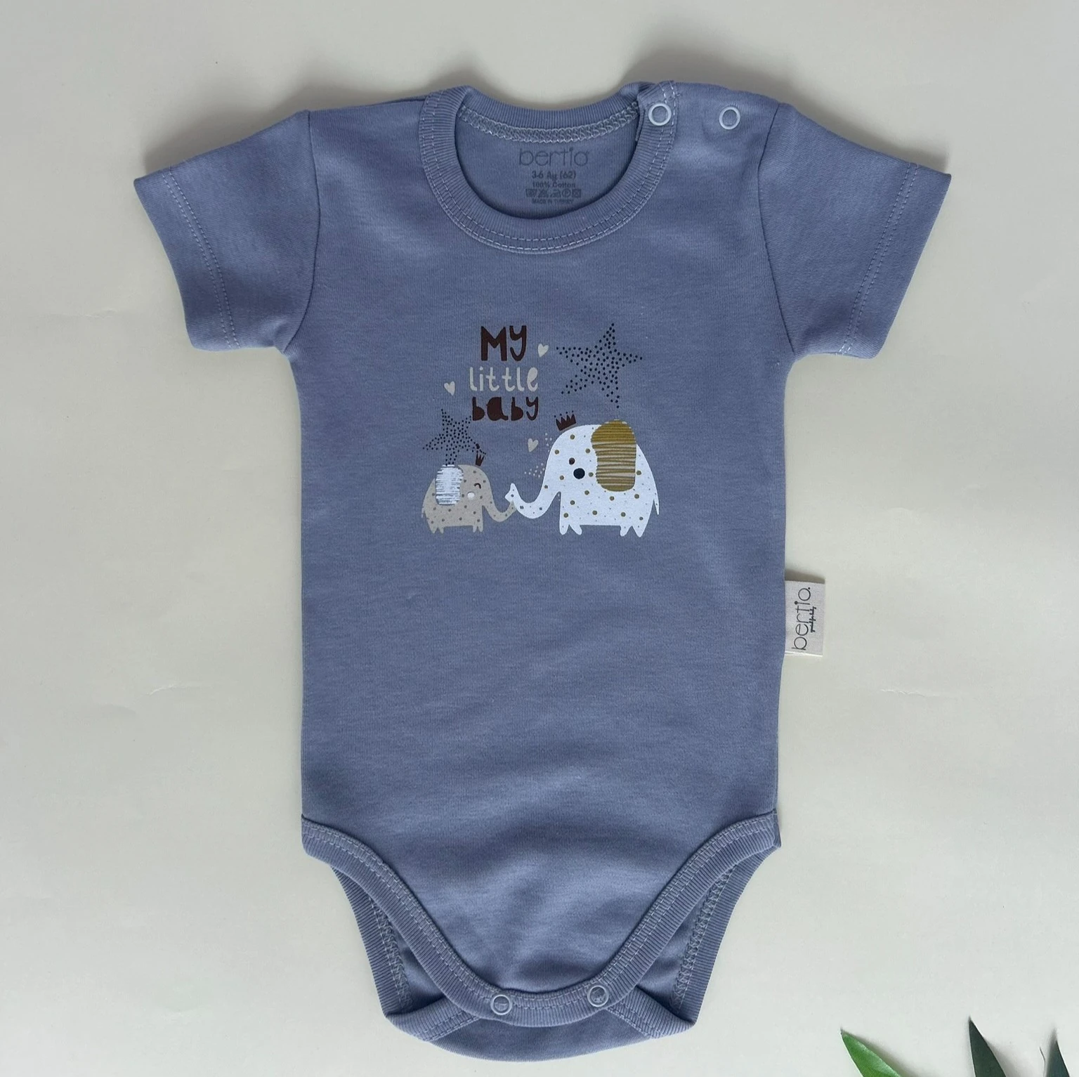 Kısa Kollu Bebek Body | Bebek Giyim