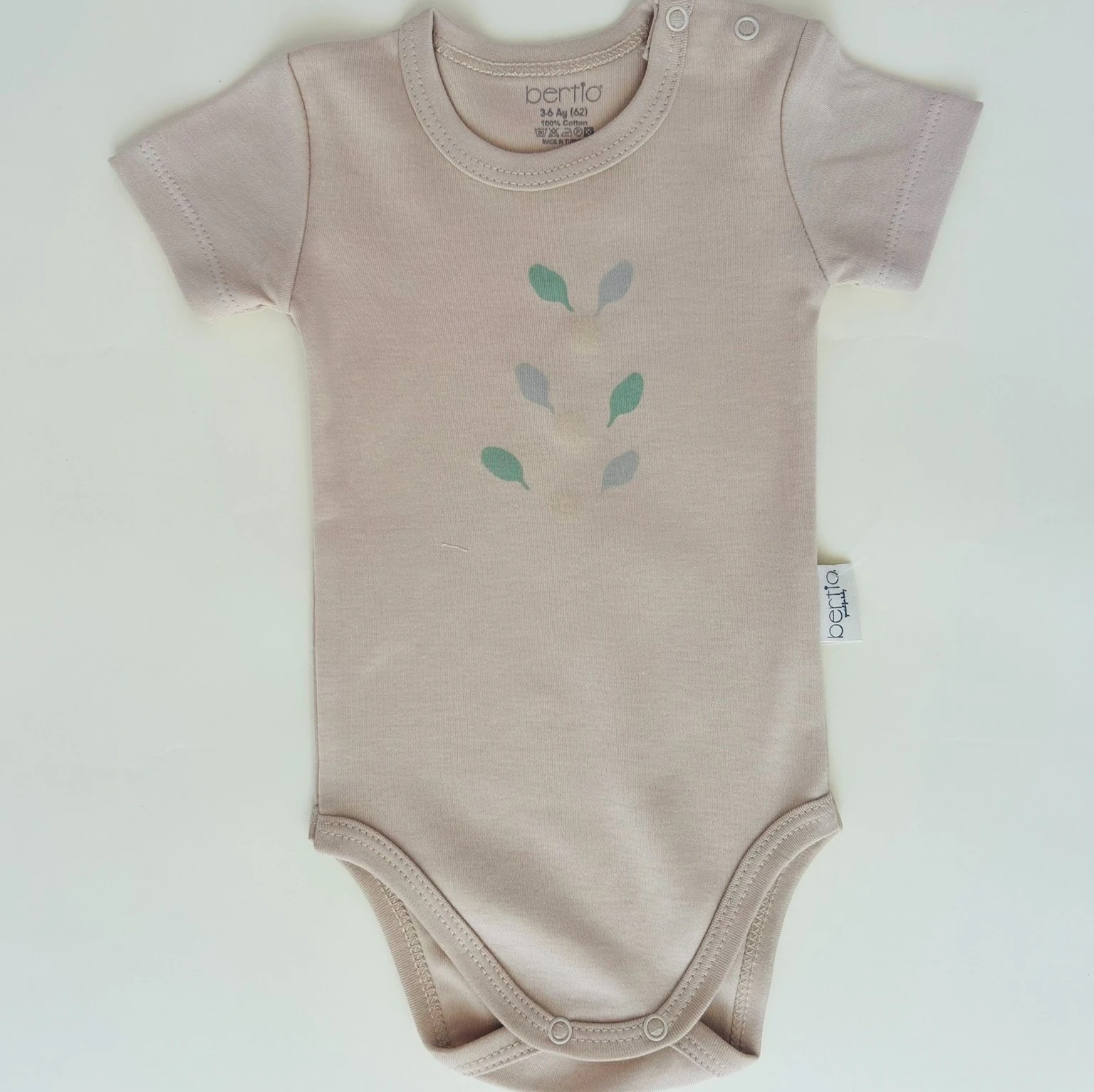 Kısa Kollu Bebek Body | Bebek Giyim