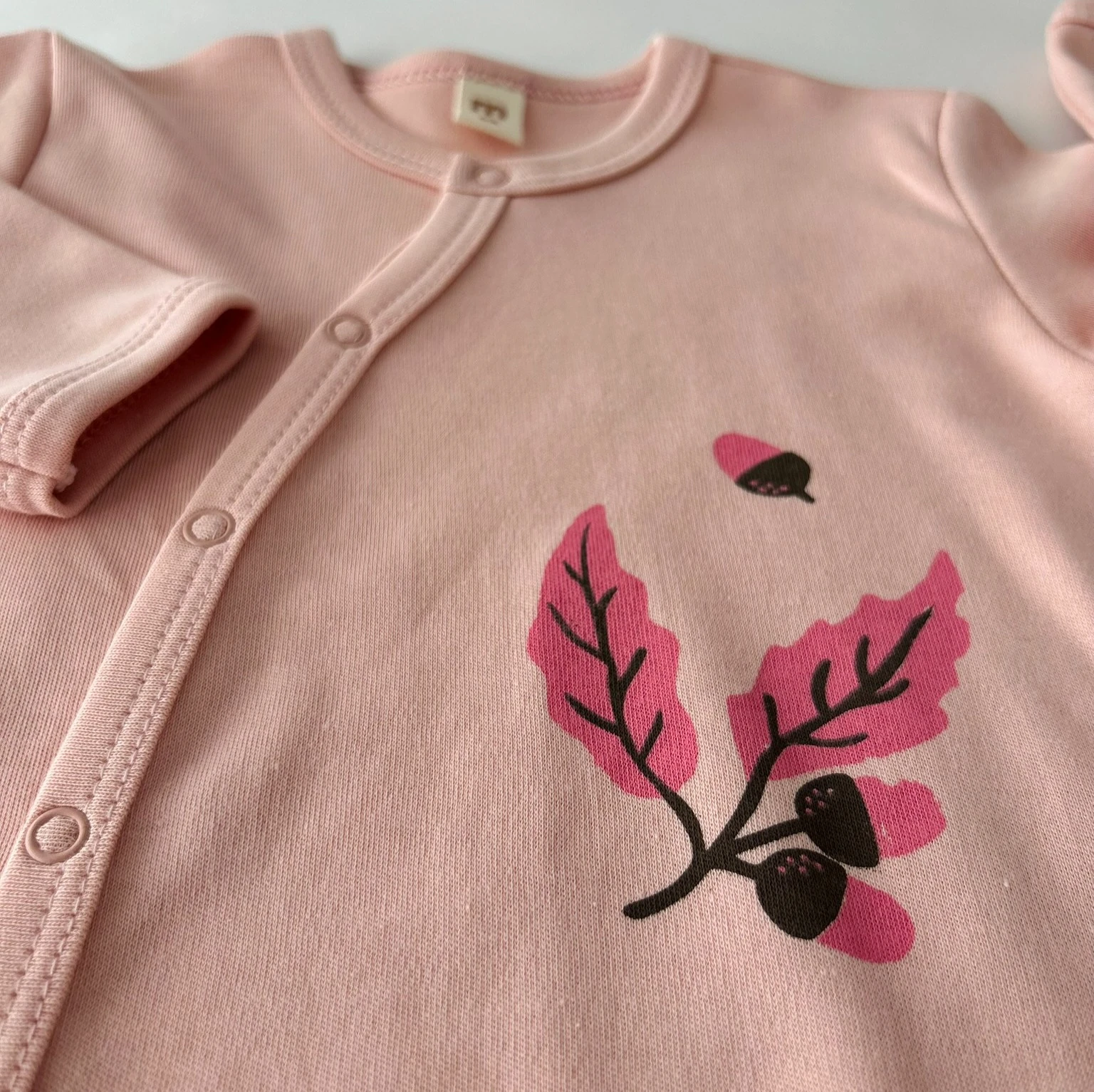 Yaprak Desenli 2'li Tulum Set | Kız Bebek Tulum | Yenidoğan & Bebek Giyim