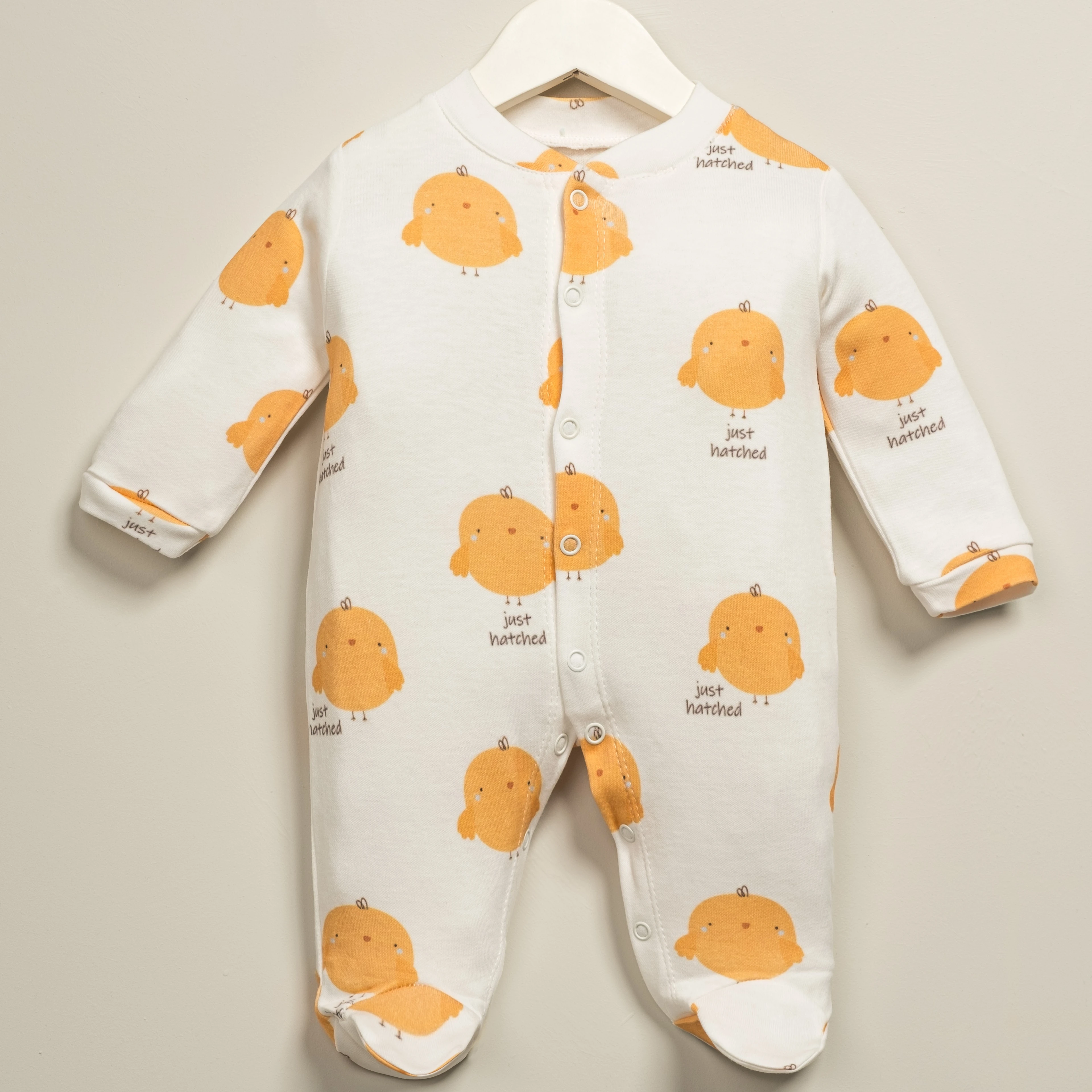 Civciv Desenli Bebek Tulum | Yenidoğan & Bebek Giyim