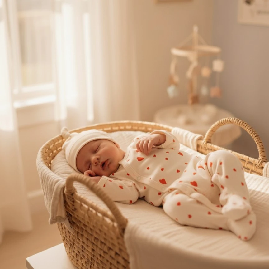 Kırmızı Kalp Desenli 2'li Tulum Set | Kız Bebek Tulum | Yenidoğan & Bebek Giyim