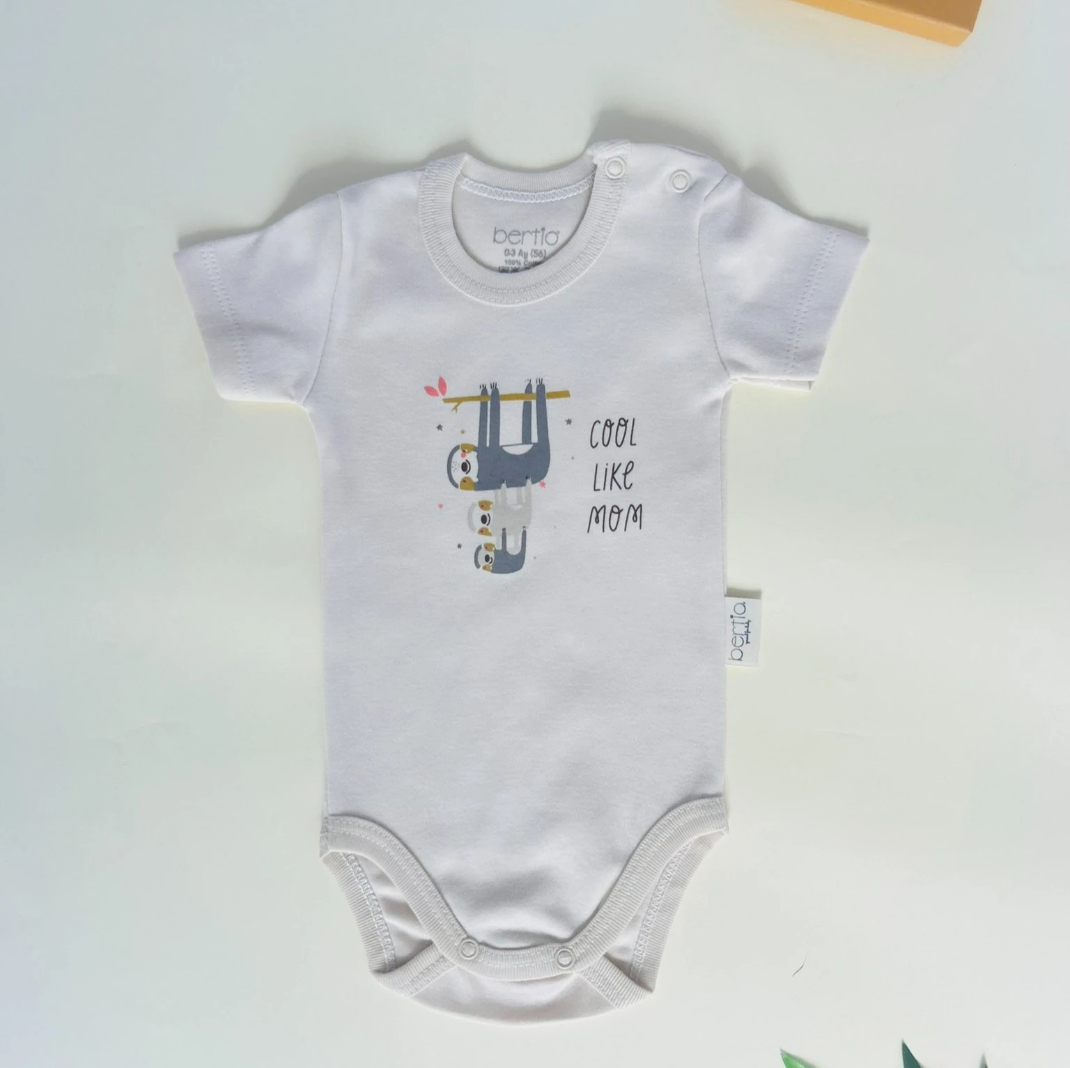 Kısa Kollu Bebek Body | Bebek Giyim